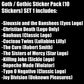 Goth / Gothic Sticker Pack (10 Stickers) SET 1