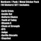 Hardcore / Punk / Metal Sticker Pack (10 Stickers) SET 1